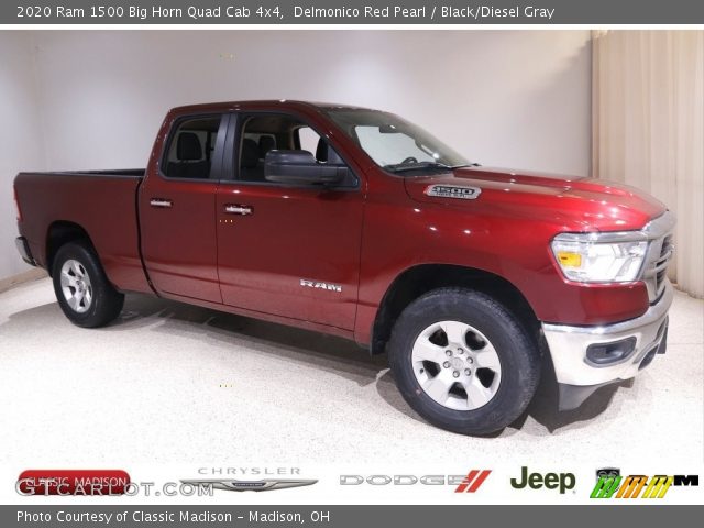 2020 Ram 1500 Big Horn Quad Cab 4x4 in Delmonico Red Pearl