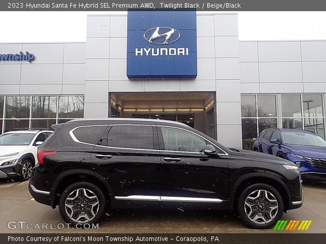 2023 Hyundai Santa Fe Hybrid SEL Premium AWD in Twilight Black