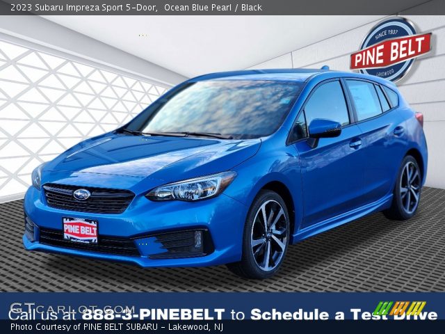 2023 Subaru Impreza Sport 5-Door in Ocean Blue Pearl