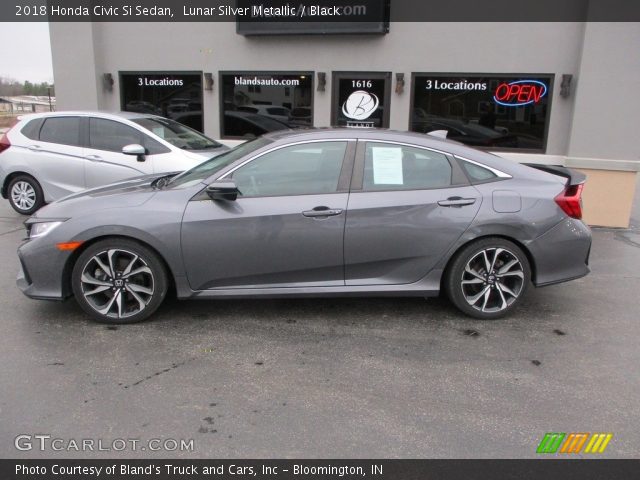 2018 Honda Civic Si Sedan in Lunar Silver Metallic