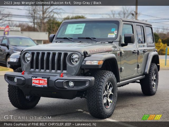 2023 Jeep Wrangler Unlimited Rubicon 4x4 in Sting-Gray