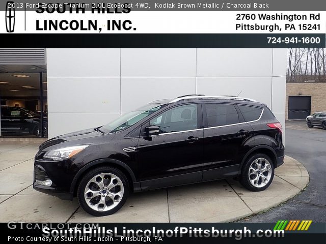 2013 Ford Escape Titanium 2.0L EcoBoost 4WD in Kodiak Brown Metallic