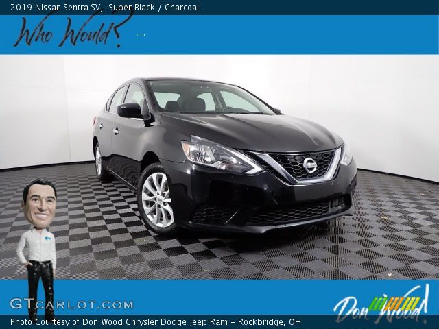 2019 Nissan Sentra SV in Super Black