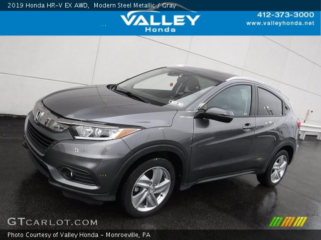 2019 Honda HR-V EX AWD in Modern Steel Metallic