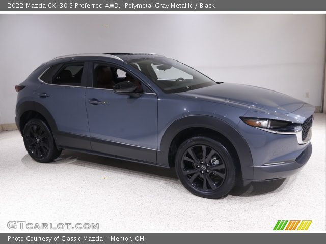 2022 Mazda CX-30 S Preferred AWD in Polymetal Gray Metallic