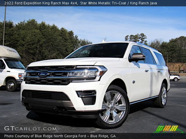 2022 Ford Expedition King Ranch Max 4x4 in Star White Metallic Tri-Coat