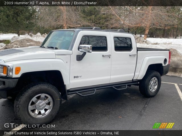 2009 Hummer H3 T Alpha in Birch White