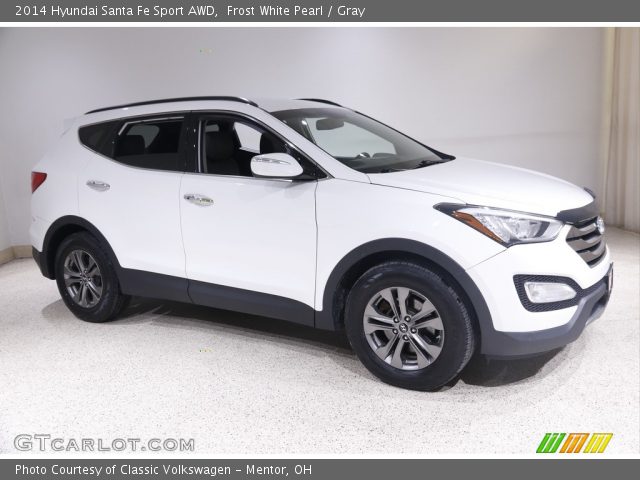 2014 Hyundai Santa Fe Sport AWD in Frost White Pearl