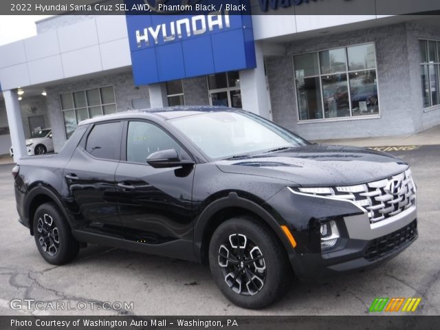 2022 Hyundai Santa Cruz SEL AWD in Phantom Black