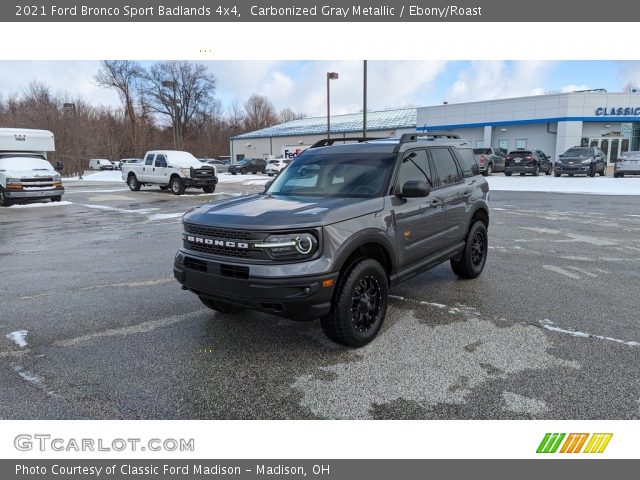 2021 Ford Bronco Sport Badlands 4x4 in Carbonized Gray Metallic