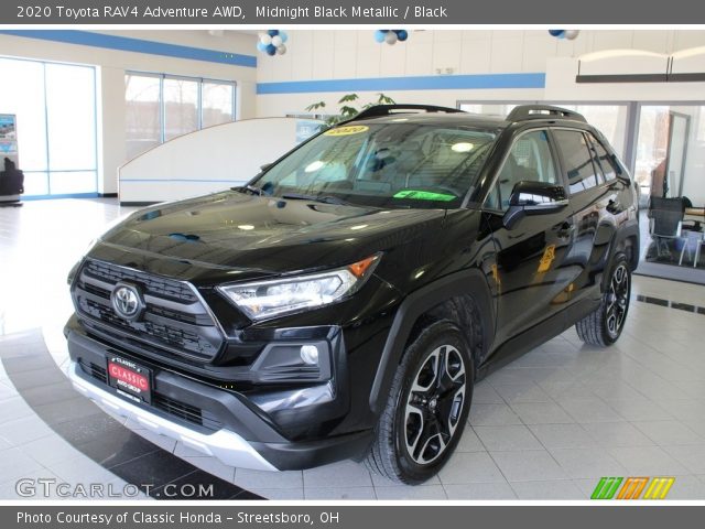 2020 Toyota RAV4 Adventure AWD in Midnight Black Metallic