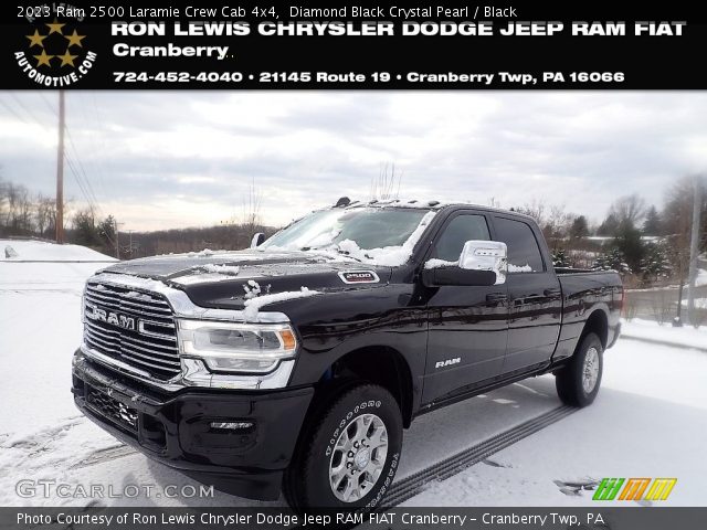 2023 Ram 2500 Laramie Crew Cab 4x4 in Diamond Black Crystal Pearl