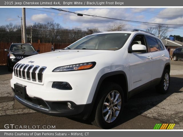 2015 Jeep Cherokee Limited 4x4 in Bright White
