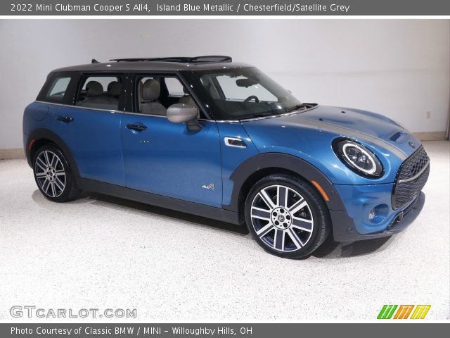 2022 Mini Clubman Cooper S All4 in Island Blue Metallic
