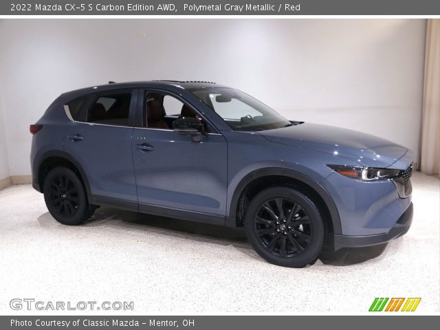 2022 Mazda CX-5 S Carbon Edition AWD in Polymetal Gray Metallic