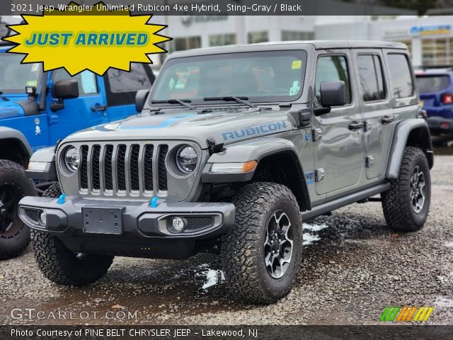 2021 Jeep Wrangler Unlimited Rubicon 4xe Hybrid in Sting-Gray