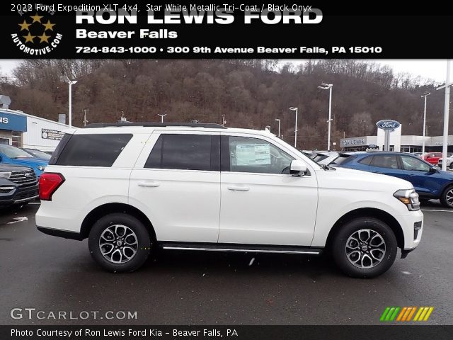 2022 Ford Expedition XLT 4x4 in Star White Metallic Tri-Coat