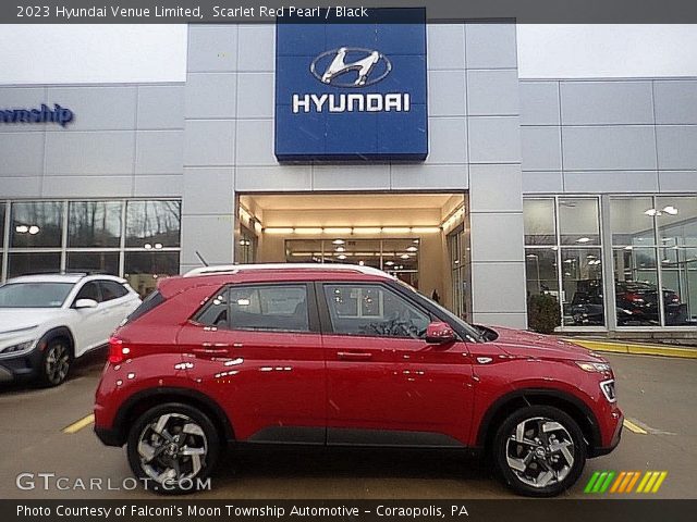 2023 Hyundai Venue Limited in Scarlet Red Pearl