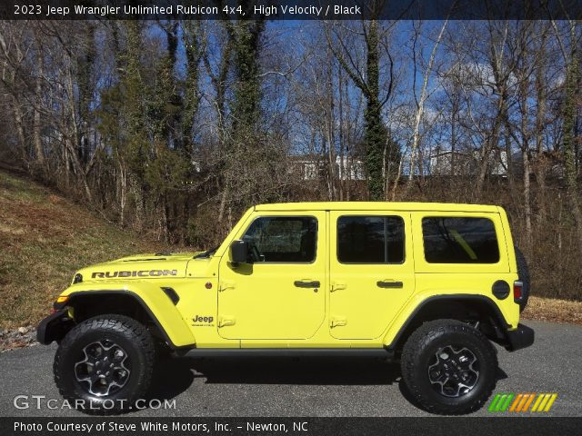 2023 Jeep Wrangler Unlimited Rubicon 4x4 in High Velocity