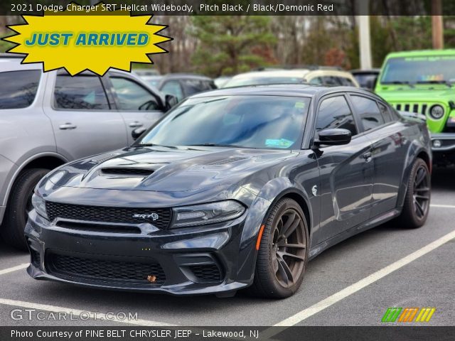 2021 Dodge Charger SRT Hellcat Widebody in Pitch Black