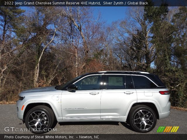 2022 Jeep Grand Cherokee Summit Reserve 4XE Hybrid in Silver Zynith