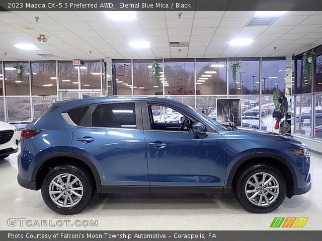 2023 Mazda CX-5 S Preferred AWD in Eternal Blue Mica