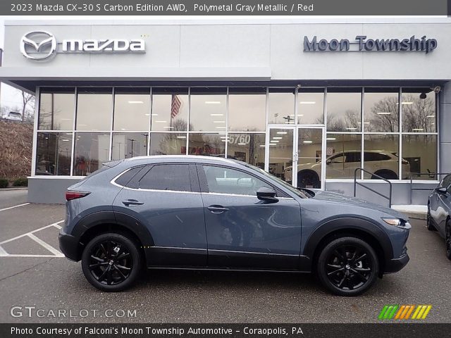 2023 Mazda CX-30 S Carbon Edition AWD in Polymetal Gray Metallic