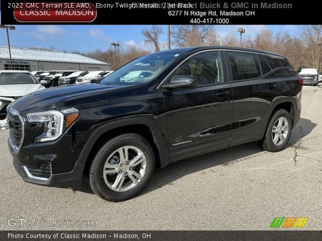 2022 GMC Terrain SLE AWD in Ebony Twilight Metallic