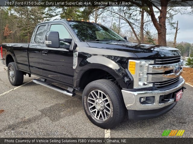 2017 Ford F350 Super Duty Lariat SuperCab 4x4 in Shadow Black