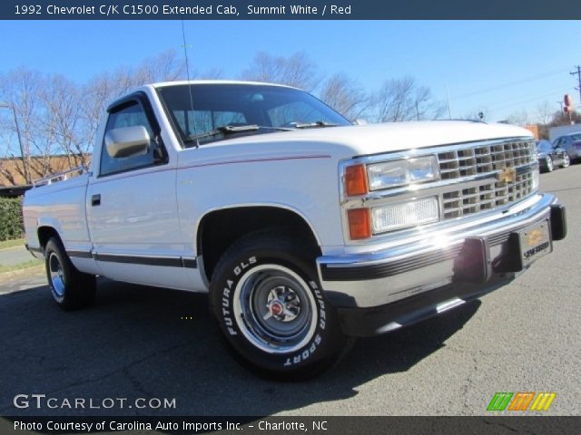 1992 Chevrolet C/K C1500 Extended Cab in Summit White
