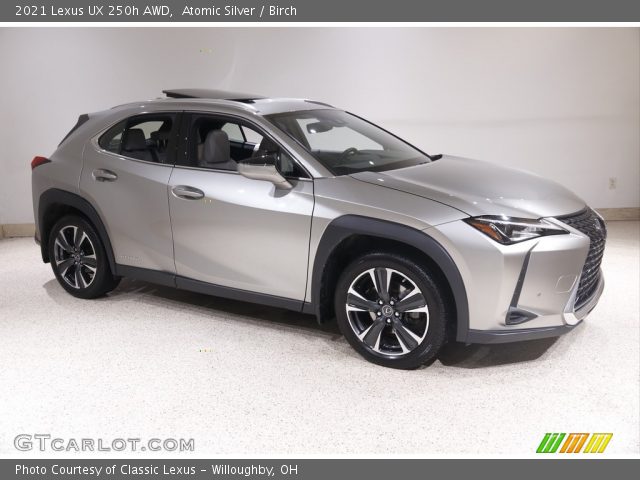 2021 Lexus UX 250h AWD in Atomic Silver