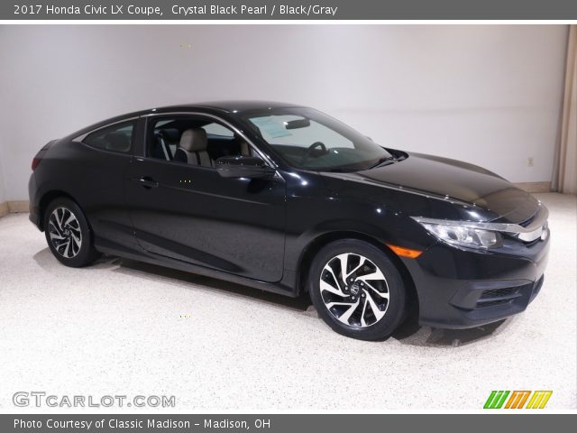 2017 Honda Civic LX Coupe in Crystal Black Pearl