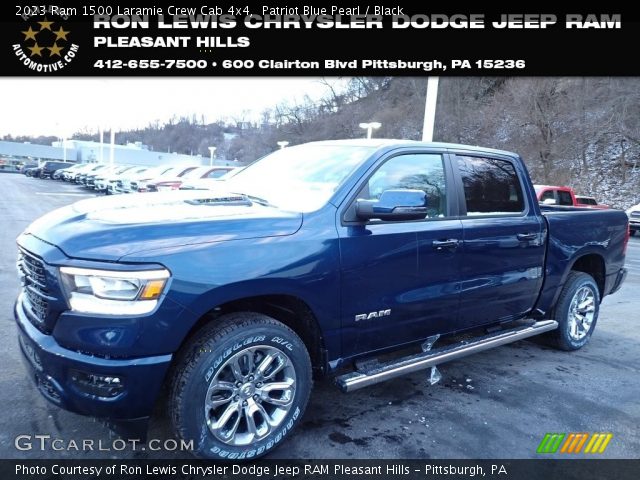 2023 Ram 1500 Laramie Crew Cab 4x4 in Patriot Blue Pearl