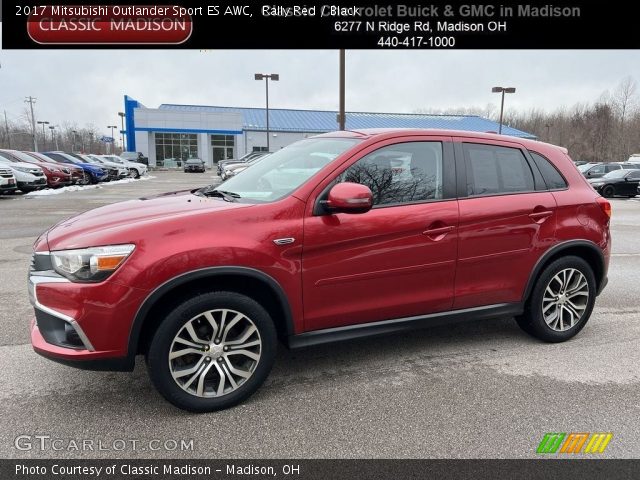 2017 Mitsubishi Outlander Sport ES AWC in Rally Red