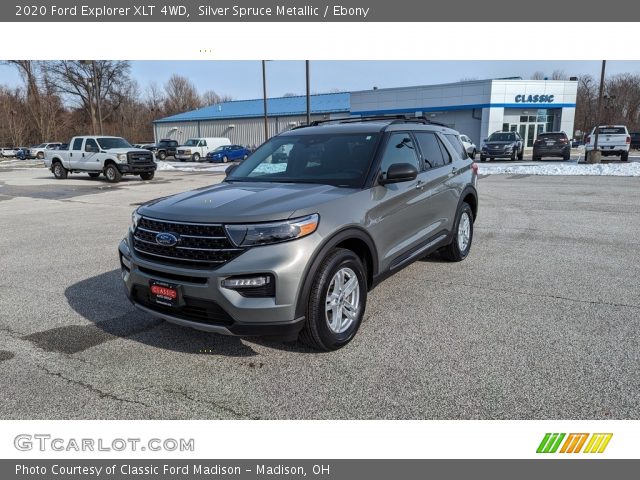 2020 Ford Explorer XLT 4WD in Silver Spruce Metallic