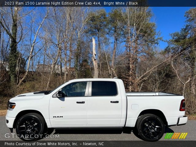 2023 Ram 1500 Laramie Night Edition Crew Cab 4x4 in Bright White