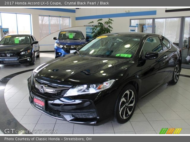 2017 Honda Accord LX-S Coupe in Crystal Black Pearl
