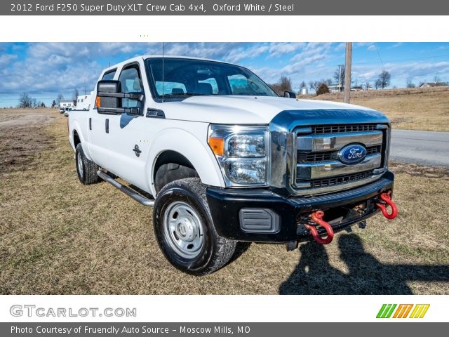 2012 Ford F250 Super Duty XLT Crew Cab 4x4 in Oxford White