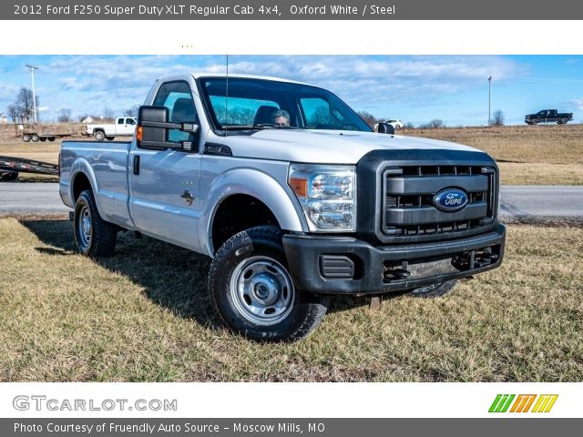 2012 Ford F250 Super Duty XLT Regular Cab 4x4 in Oxford White