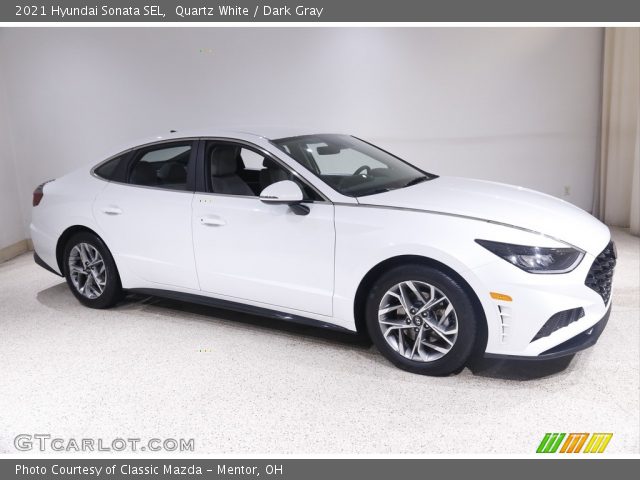 2021 Hyundai Sonata SEL in Quartz White