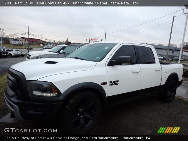 2015 Ram 1500 Rebel Crew Cab 4x4 in Bright White