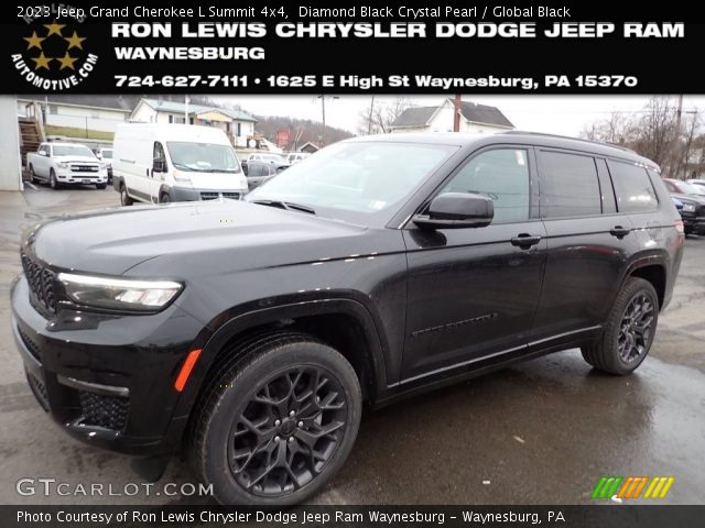 2023 Jeep Grand Cherokee L Summit 4x4 in Diamond Black Crystal Pearl