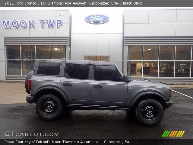 2021 Ford Bronco Black Diamond 4x4 4-Door in Carbonized Gray