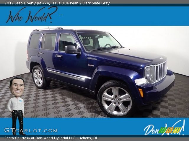 2012 Jeep Liberty Jet 4x4 in True Blue Pearl