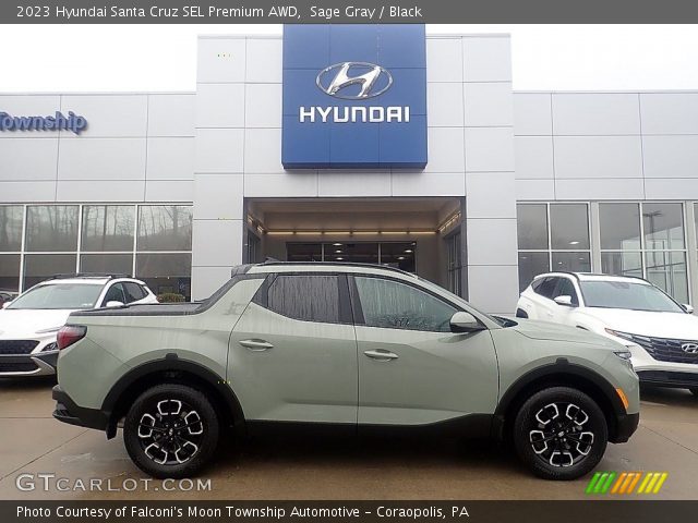 2023 Hyundai Santa Cruz SEL Premium AWD in Sage Gray