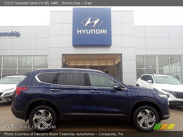 2023 Hyundai Santa Fe SEL AWD in Stormy Sea