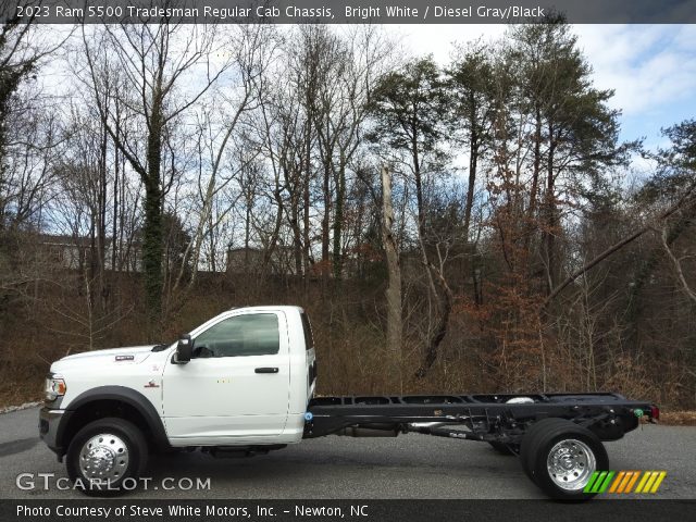 2023 Ram 5500 Tradesman Regular Cab Chassis in Bright White