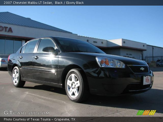 2007 Chevrolet Malibu LT Sedan in Black