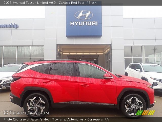 2023 Hyundai Tucson Limited AWD in Calypso Red Pearl