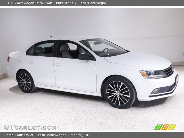 2016 Volkswagen Jetta Sport in Pure White